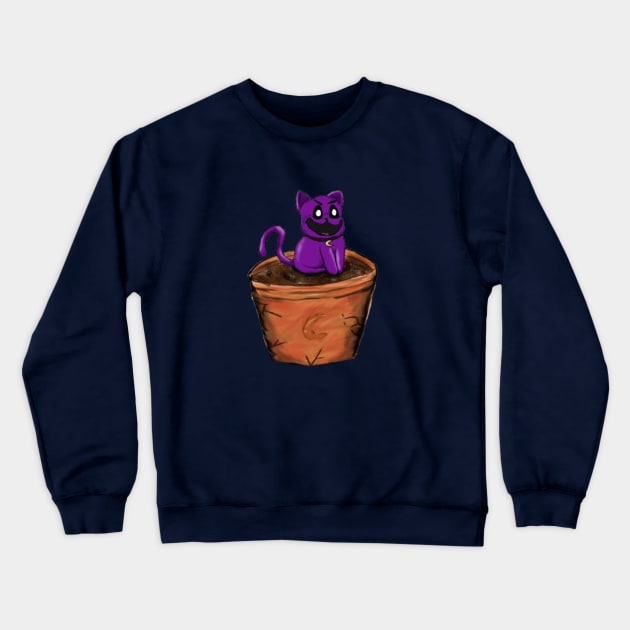 Catnap Crewneck Sweatshirt by Luoos